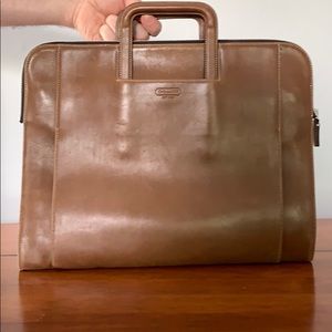 Coach Leather Briefcase